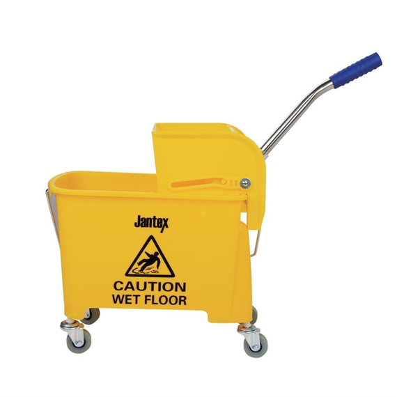 Jantex Moppeimer mit Mopppresse gelb 20L
