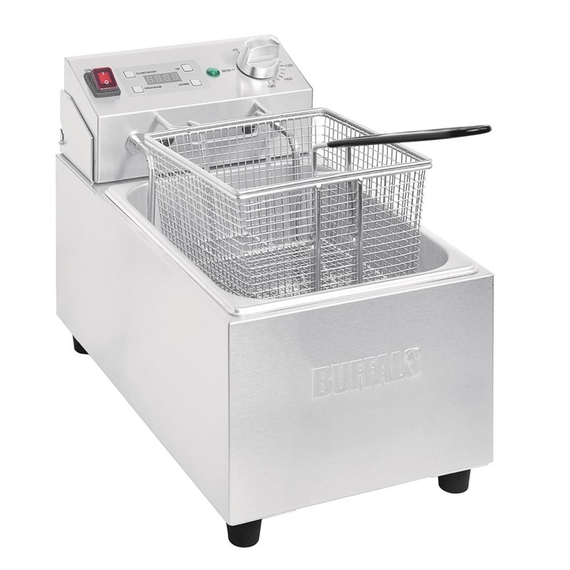 Buffalo Tischmodell Fritteuse mit Timer 5L