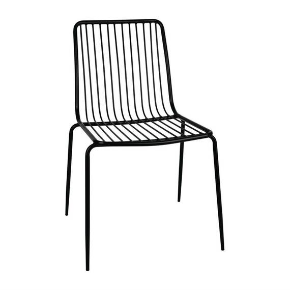 Bolero Stahldraht Esszimmerstühle 4er Pack