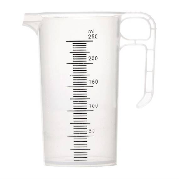 Pro-Measures Polypropylen Messbecher 250ml