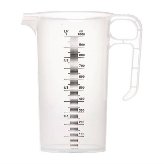 Pro-Measures Polypropylen Messbecher 1000ml