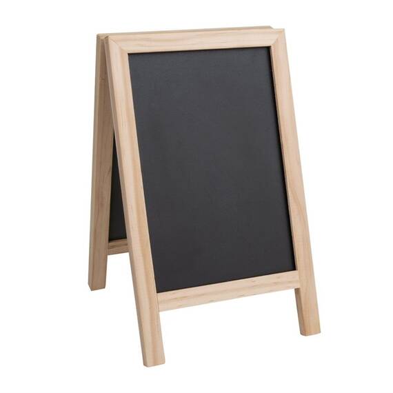 Olympia Mini klappbare Speisekartentafel - 250x150mm