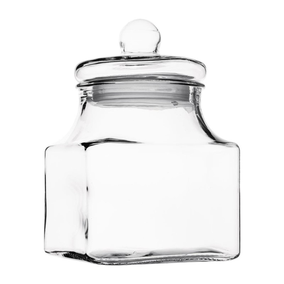 Olympia Glas Vorratsdose eckig 2.4L