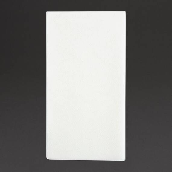 Fiesta Recyclable Premium Airlaid Dinnerservietten weiss 40x40cm 1/8-Falz (500 Stück)