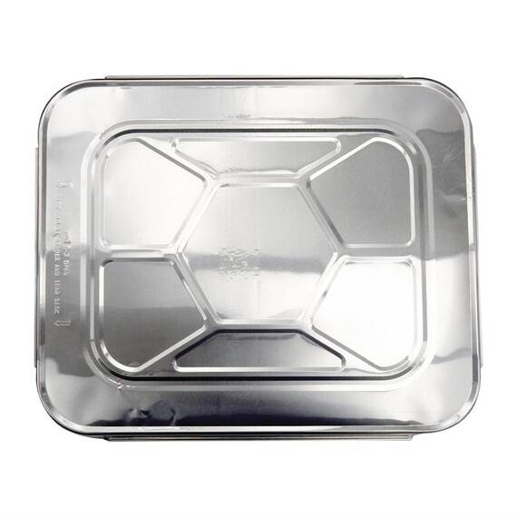 Alufoliendeckel für 1/1 Gastronorm Takeaway Behälter (50er Pack)