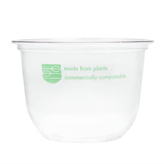 Vegware 96 kompostierbare runde Behälter 296ml (1000 Stück)