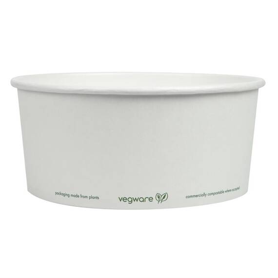 Vegware 185 Serie Kompostierbare Lebensmittelschalen 1420ml (300 Stück)