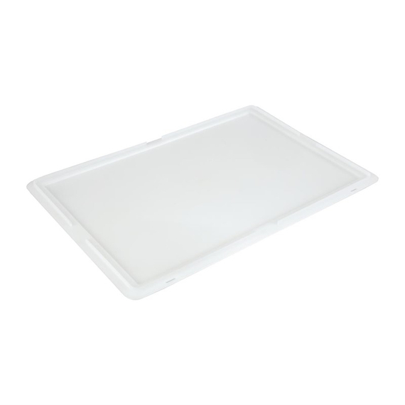 Cambro Pizzateigkistendeckel aus Polyethylen 60x40x2cm
