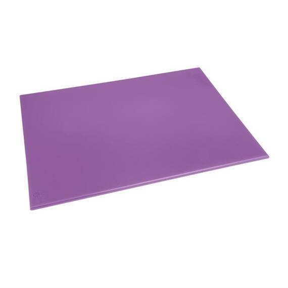 Hygiplas High Density Schneidebrett Lila - 600 x 450 x 12 mm
