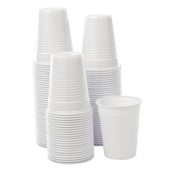 Einwegbecher Polypropylen weiß 20cl