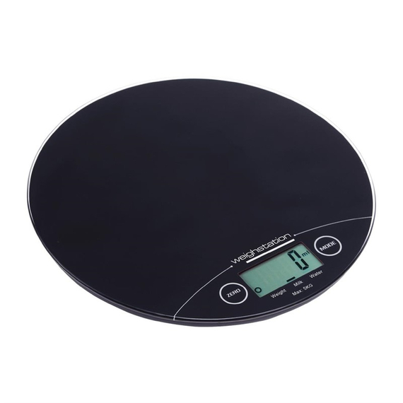 Vogue Weighstation elektronische runde Waage 5kg