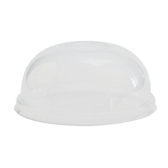 Vegware kompostierbare gewölbte Deckel für Suppen- und Universalbecher 35/45,4cl
