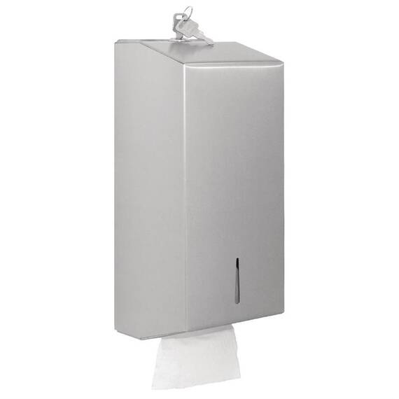 Jantex Massentoilettenpapierspender aus Edelstahl