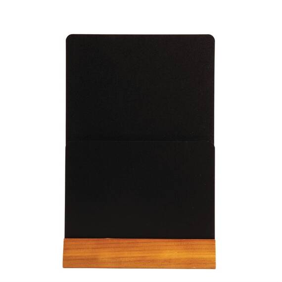 Olympia doppelseitige Tischtafel mit Menühalter