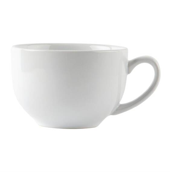 Olympia Cafe Cappuccinotassen weiß 34cl