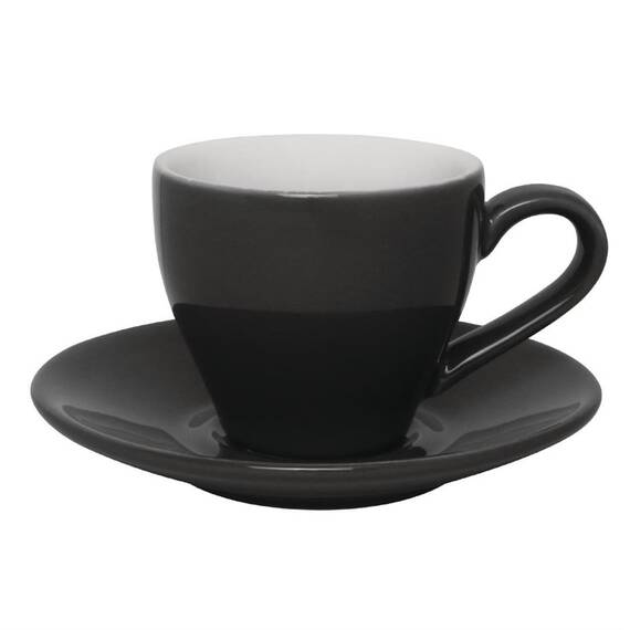 Olympia Cafe Untertassen grau 11,7cm