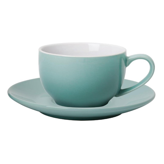 Olympia Cafe Untertassen aqua 15,8cm