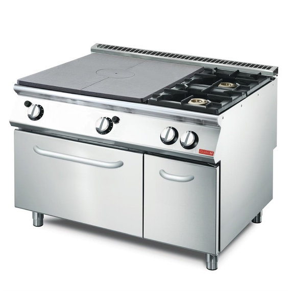 Gastro M Gasherd mit Ofen 70/120 TPFCFGB