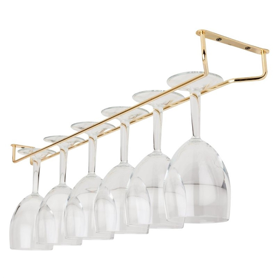 Gläserschiene Messing 61cm