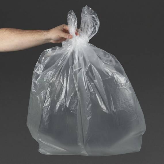 Jantex Müllbeutel transparent 90L