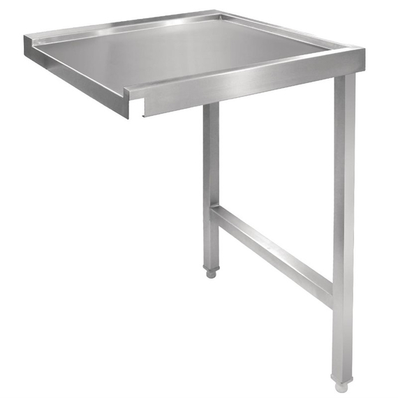 Vogue Tisch für Haubenspülmaschine rechts 60cm