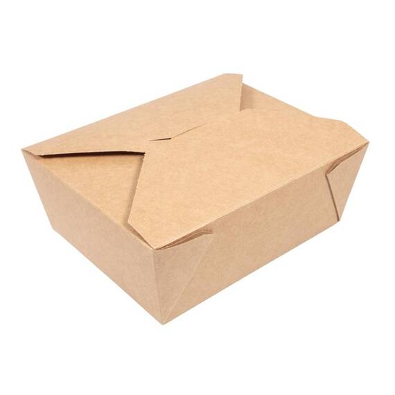 Vegware kompostierbare Menüboxen aus Pappe 130cl