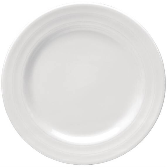 Intenzzo White Teller mit breitem Rand 31cm