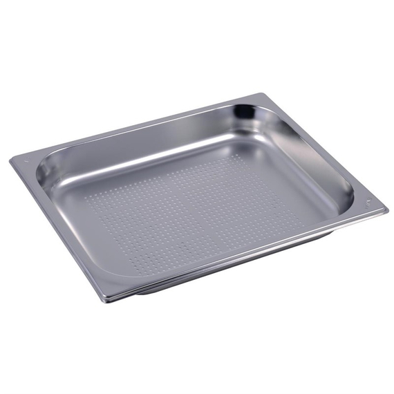 Gastro M Edelstahl GN-Behälter 65mm GN1/2 gelocht
