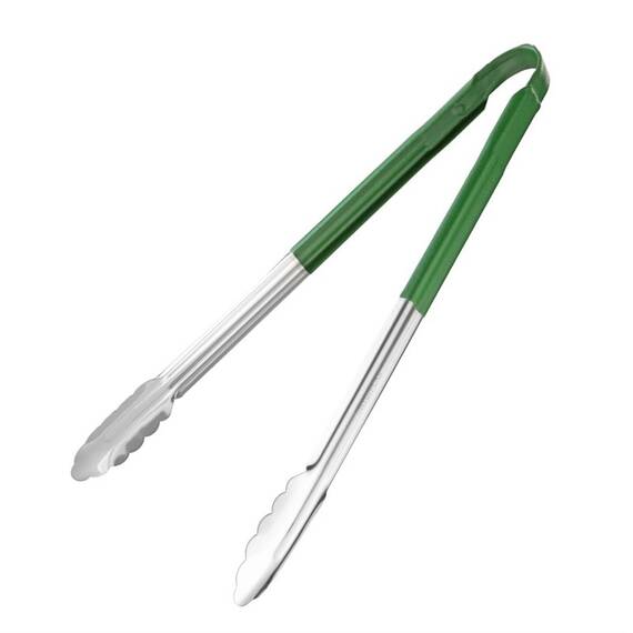 Hygiplas farbkodierte Servierzange grün 40,5cm
