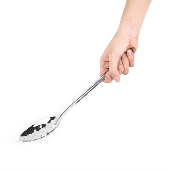 Vogue Servierlöffel Edelstahl gelocht 33cm