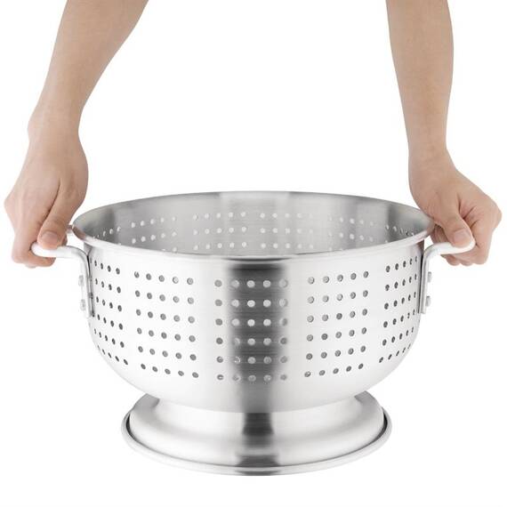 Vogue Gemüseseiher Aluminium Durchmesser 30cm