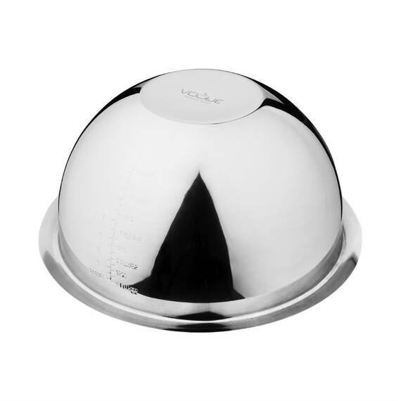 Vogue Teigschüssel Edelstahl 3,5L