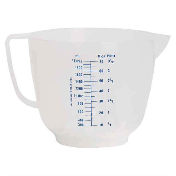 Geprägter Messbecher 2 Liter