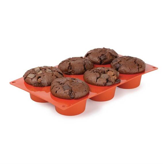 Pavoni Formaflex Muffinform Silikon 6 Muffins