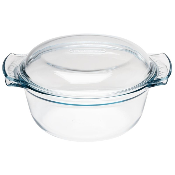 Pyrex runder Glas Schmortopf 1,5L