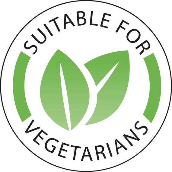Vogue Eitkett 25mm Geeignet für Vegetarier