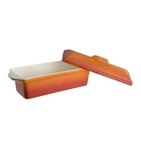 Vogue Terrinenform aus Gusseisen orange 1,7L