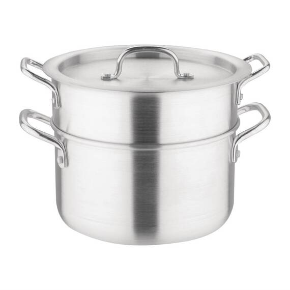 Vogue Doppelkochtopf aus Aluminium 24cm