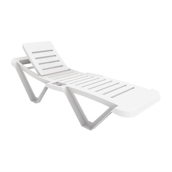 Resol Sonnenliegen weiß (4er Pack)