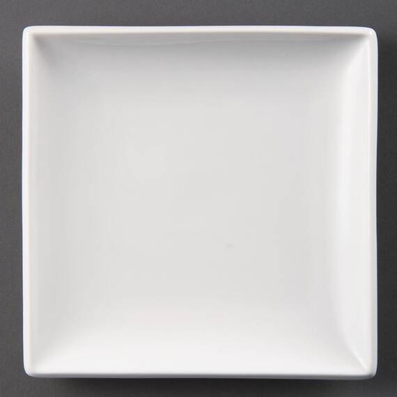 Olympia Whiteware quadratische Teller 24cm