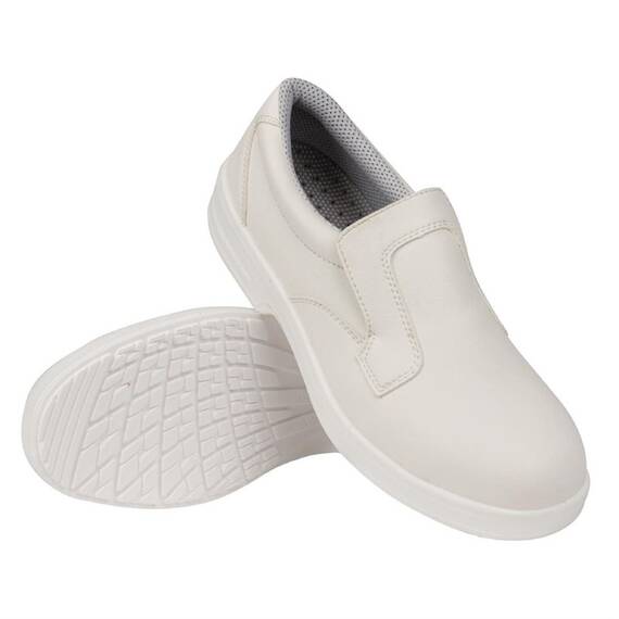 Slipbuster Lite Sicherheitsslipper weiß 40, Schuhgröße: 40