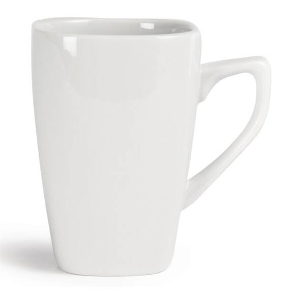 Olympia Whiteware quadratische Kaffeebecher 28,4cl