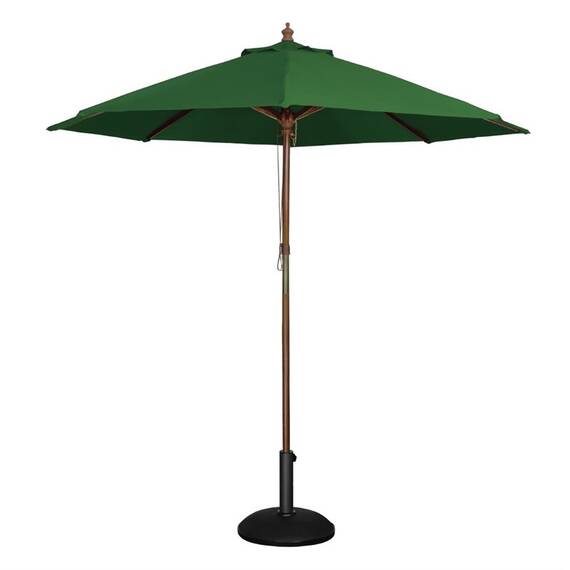 Bolero Runder Sonnenschirm 2,5m Durchmesser Grün