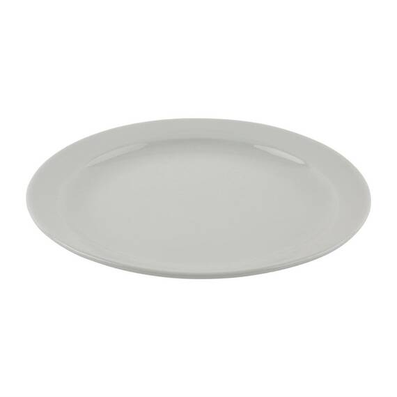Olympia Athena runde Teller mit schmalem Rand 22,6cm