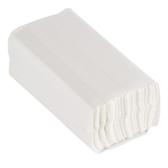 Jantex C-gefaltete Handtücher weiß 2-lagig 15er Pack