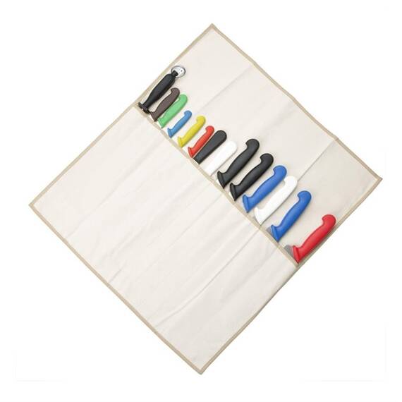 Vogue Messertasche Canvas 14 Fächer ohne Inhalt