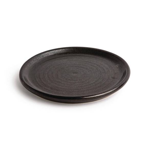 Olympia Canvas runder Teller mit schmalem Rand 18cm