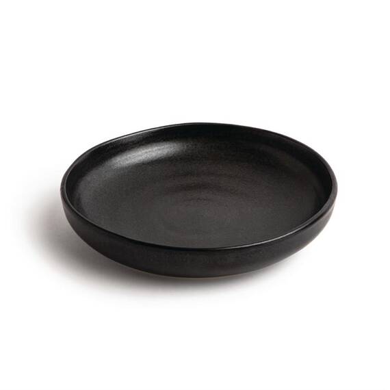 Olympia Canvas Schale mit hohem Rand schwarz 23cm