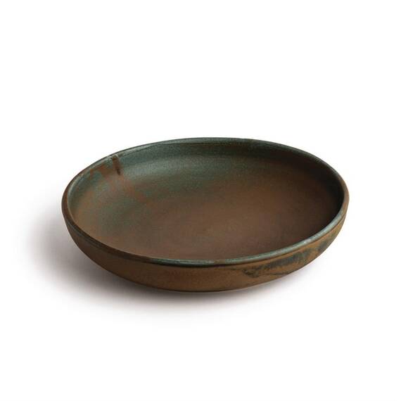 Olympia Canvas Schale mit hohem Rand dunkelgrün 23cm