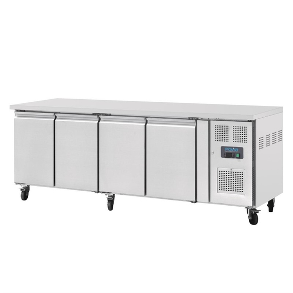 Polar Serie U Kühltisch 4-türig 449L